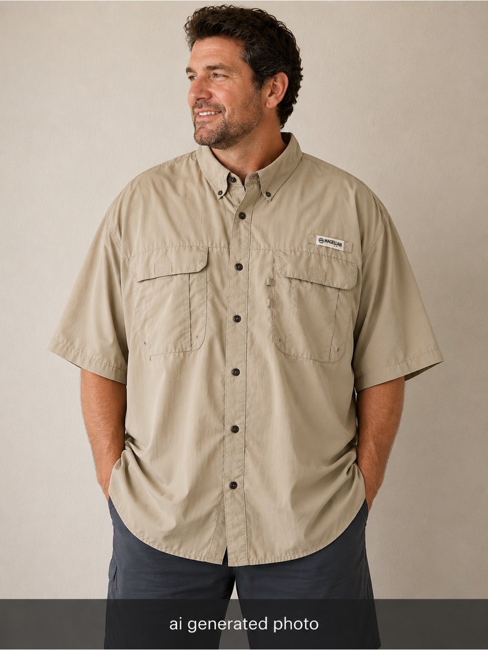Magellan Outdoors Fish Gear Fishing Shirt – 3XL